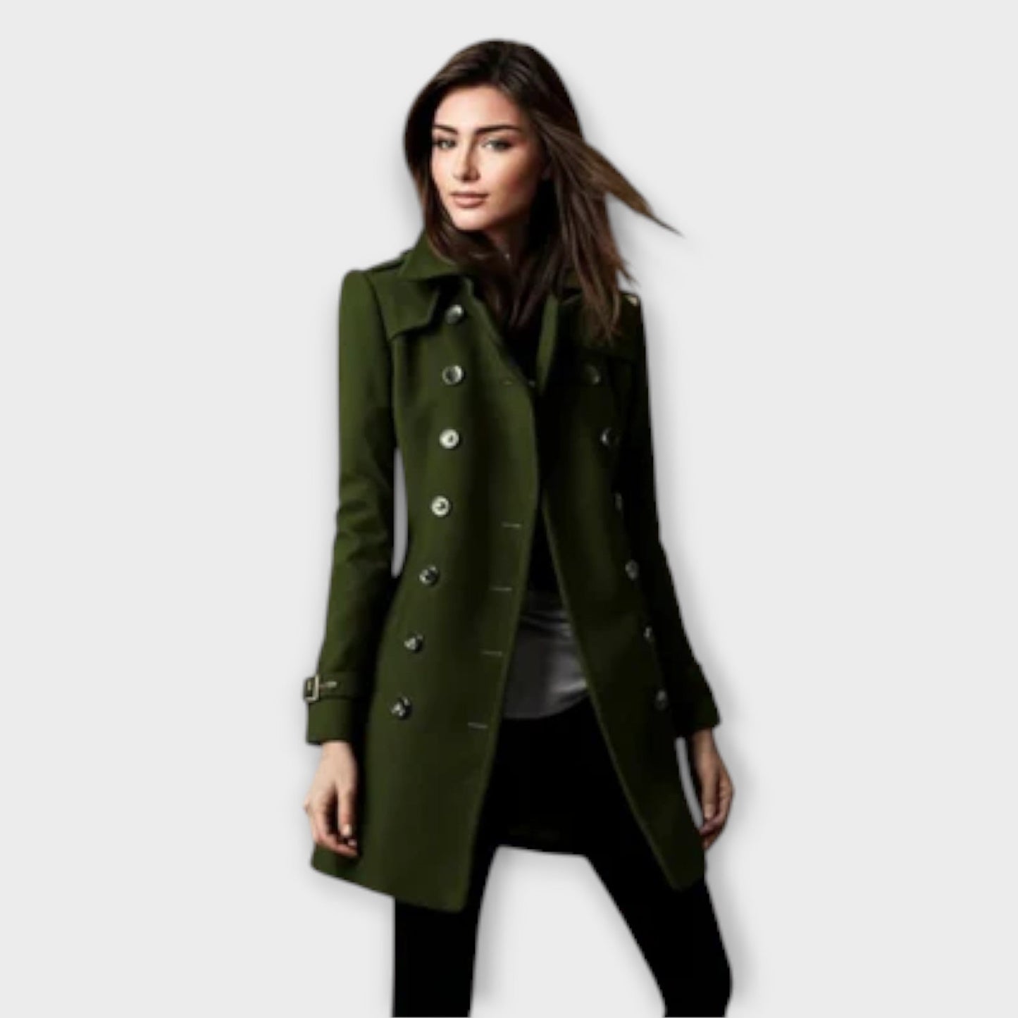 Vera | Aurora - Doppelreihiger Trenchcoat