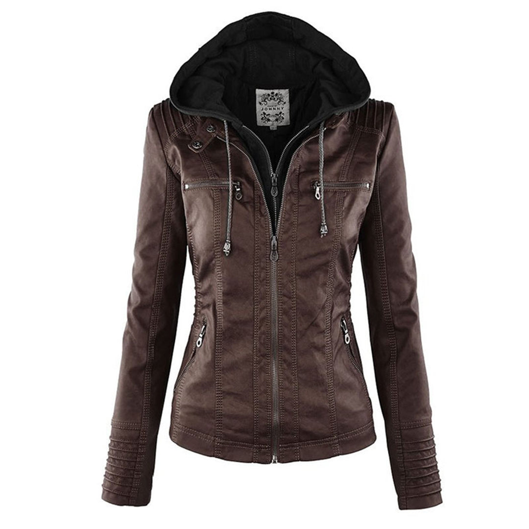 Vera | Wätterfescht Damenjacke mit Kapuze