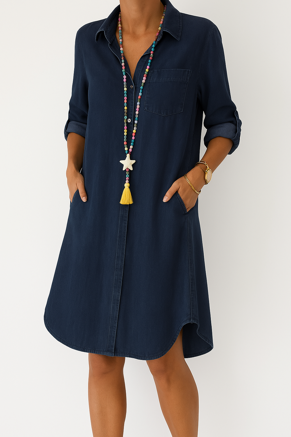 Elegantes Winterkleid: Stilvoll & Bequem für kalte Tage