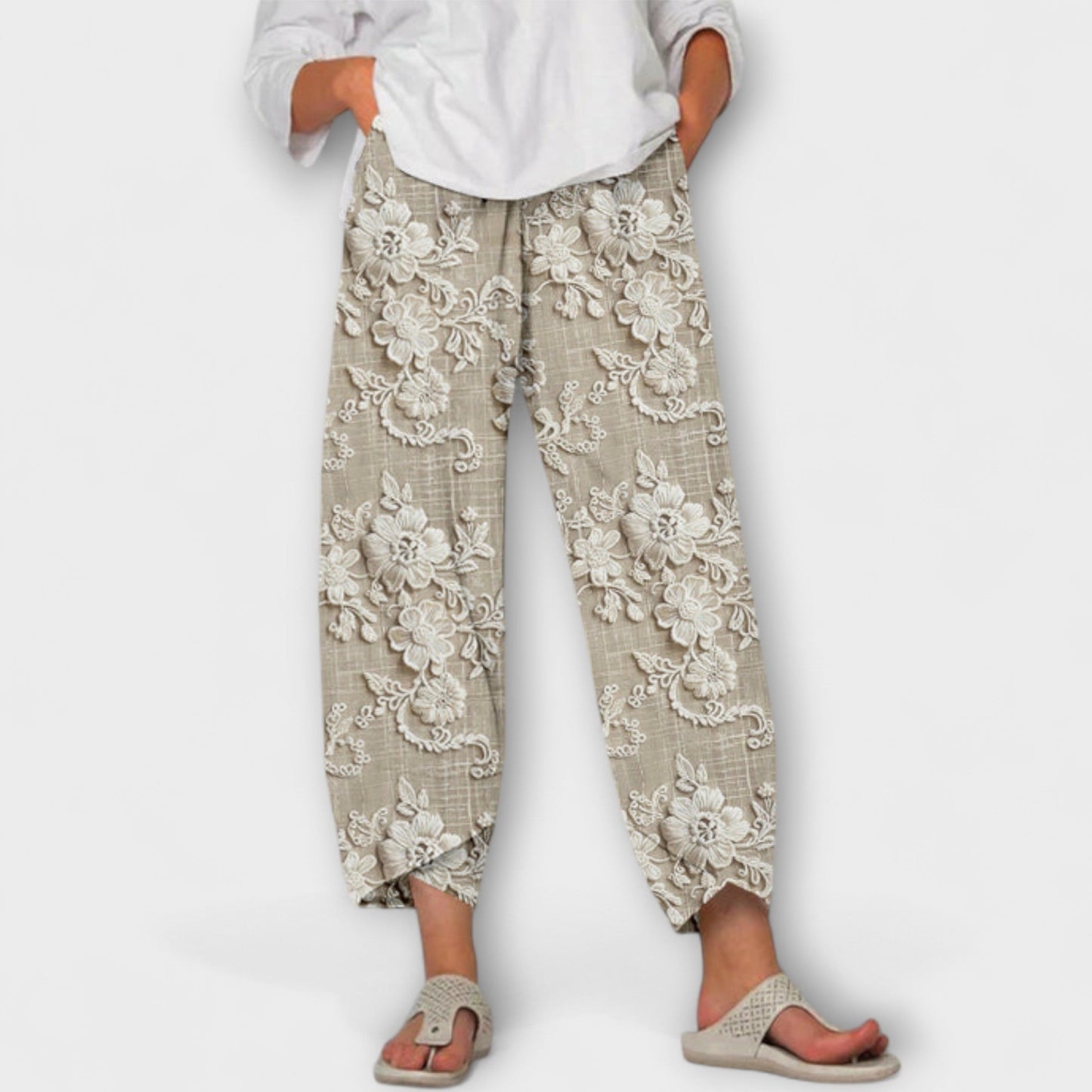 Vera | Abigail - Bequeme Bedruckte Hose