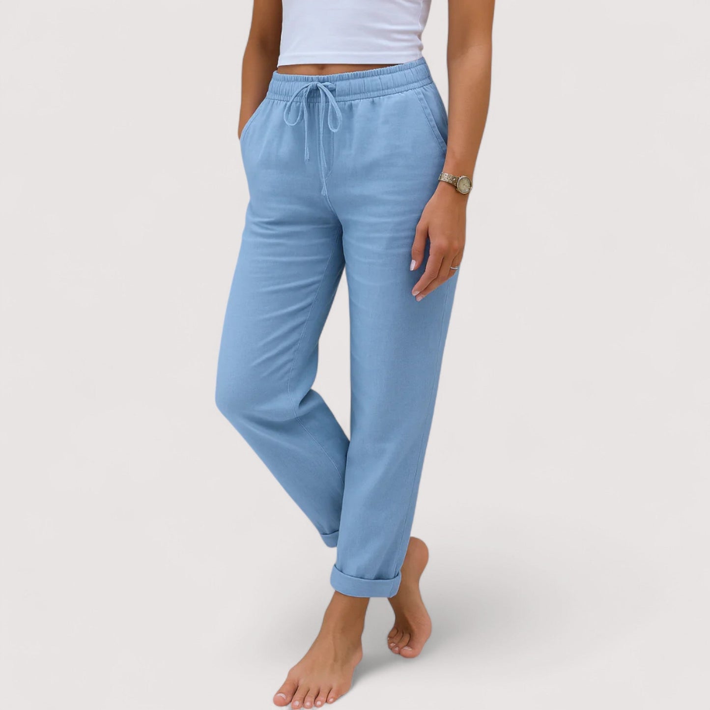 Vera | Monica - Lässige Leinenhosen