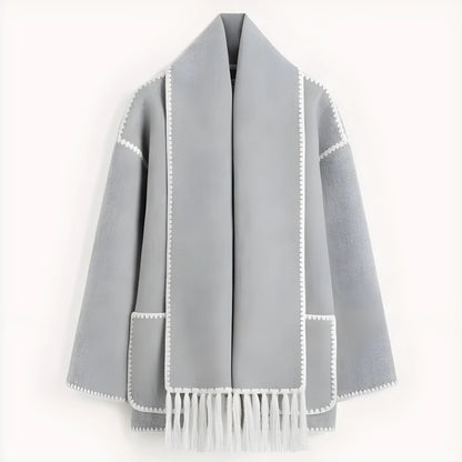 Jacke mit Schalkragen modern und bequem für kalte Jahreszeiten