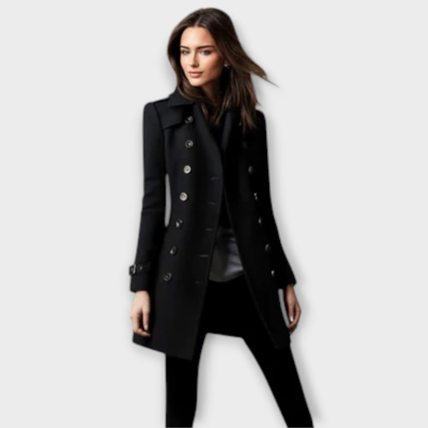 Vera | Aurora - Doppelreihiger Trenchcoat