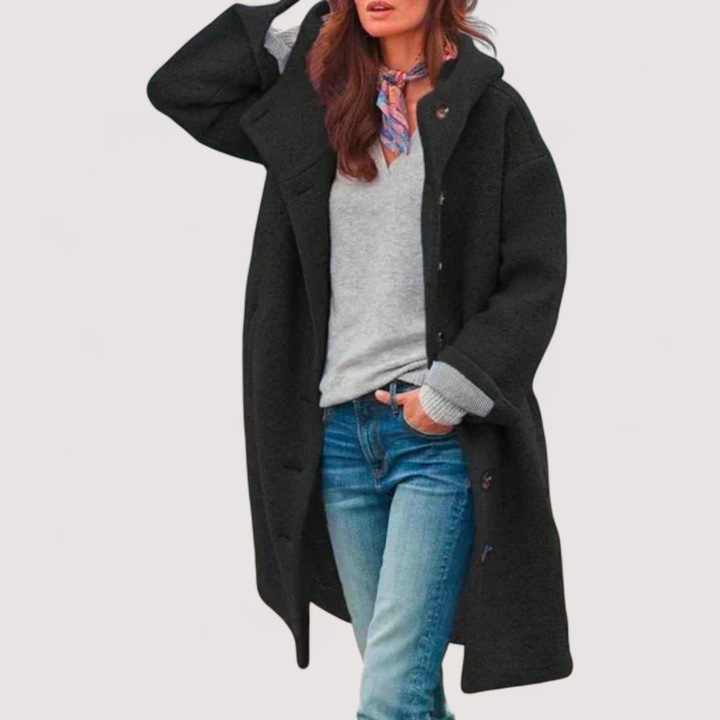 Vera | Lorena - Stilvolle lange Winterjacke