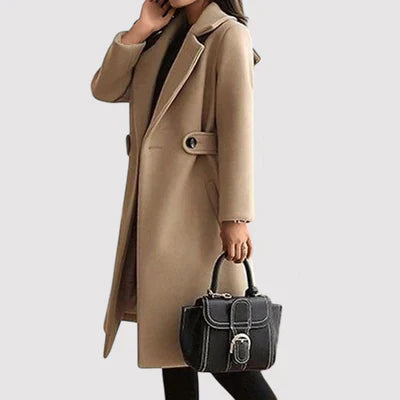 Vera | Clara - Wollmantel mit Gürtel