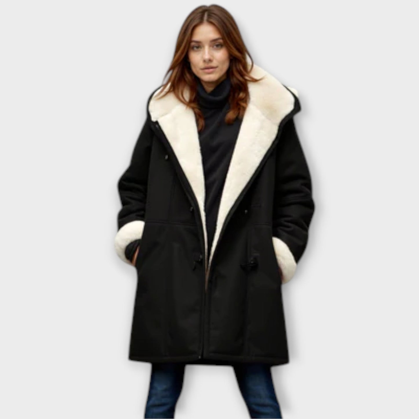 Vera | Antonia - Kuscheliger Fell-Futter Mantel