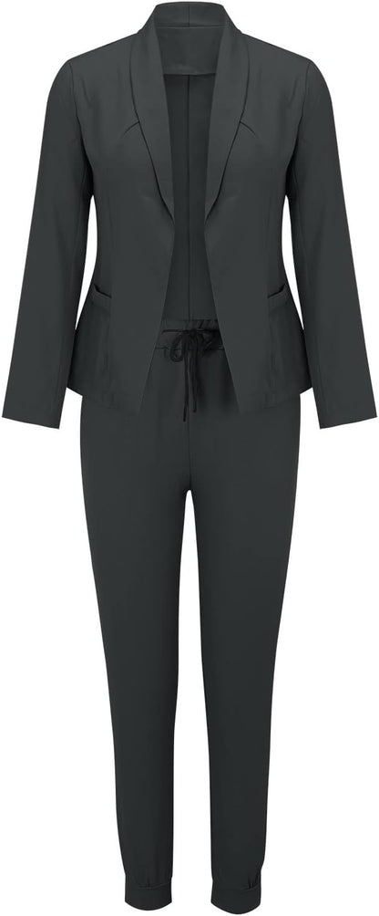 Sets Damen Blazer Hose Kombination für Büro und Freizeit