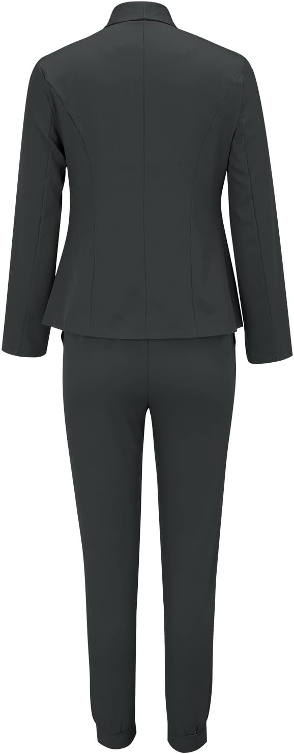 Sets Damen Blazer Hose Kombination für Büro und Freizeit
