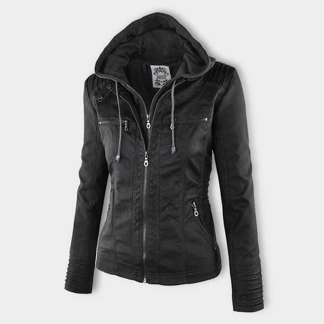 Vera | Wätterfescht Damenjacke mit Kapuze