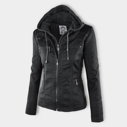 Vera | Wätterfescht Damenjacke mit Kapuze
