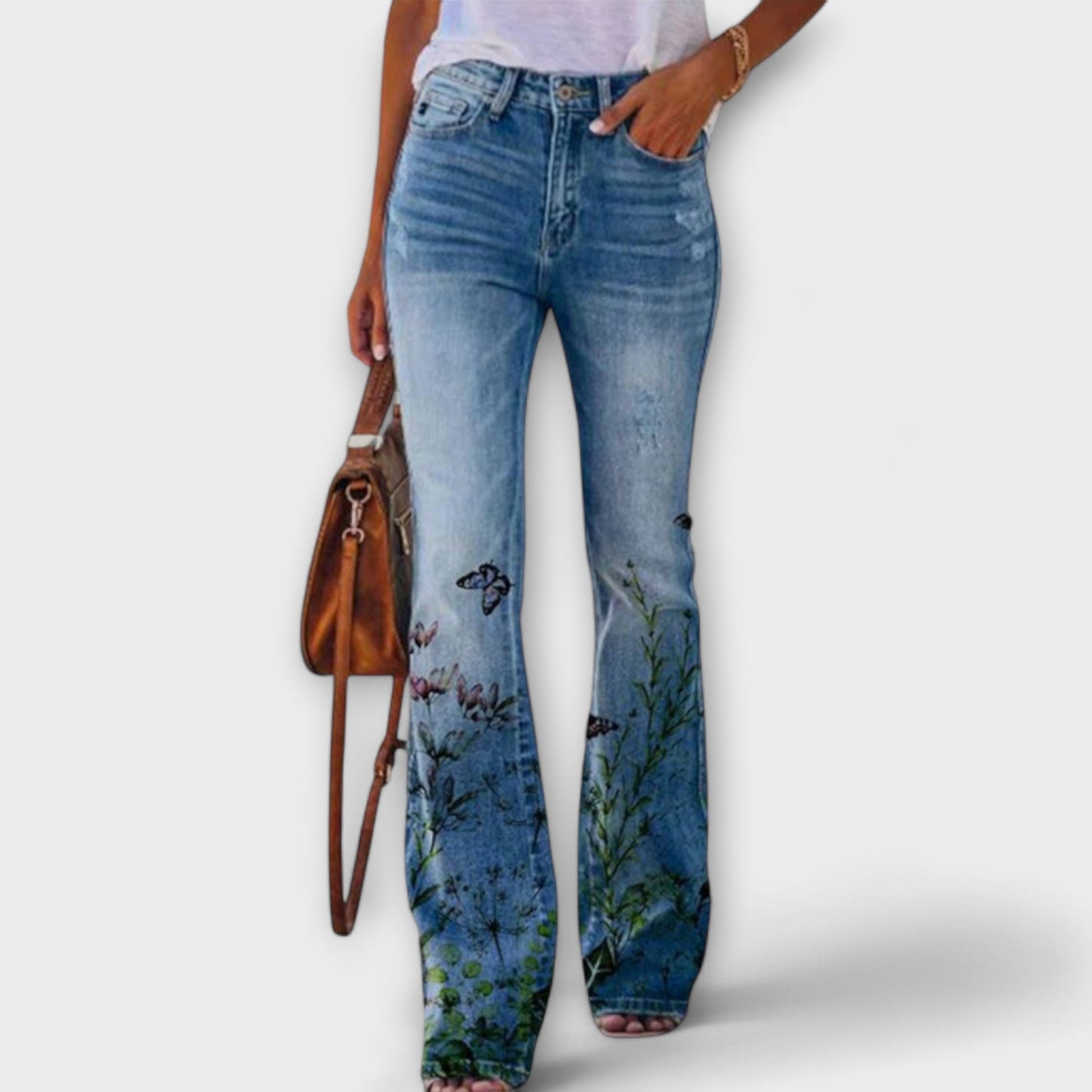 Vera | Jessica - Hose mit Blumen