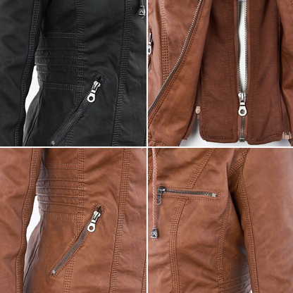Vera | Wätterfescht Damenjacke mit Kapuze