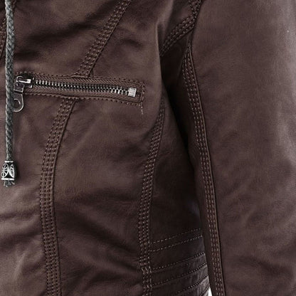 Vera | Wätterfescht Damenjacke mit Kapuze