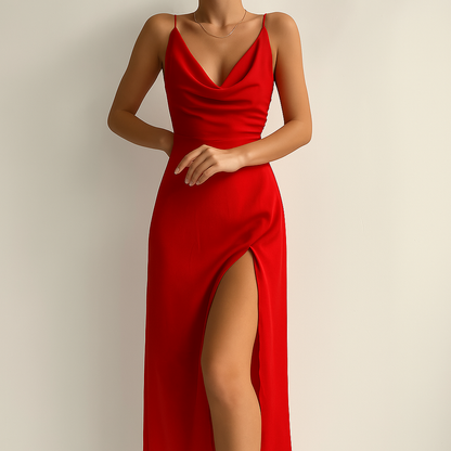 Elegantes Frühlings-Sommerkleid für Festliche Anlässe