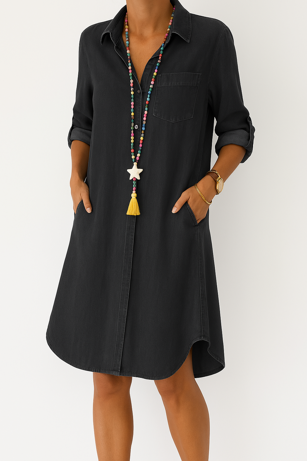 Elegantes Winterkleid: Stilvoll & Bequem für kalte Tage
