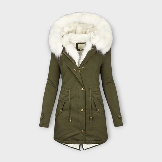 Vera | Ivara - Wasserfeste & Pelz-gefütterte Winterjacke
