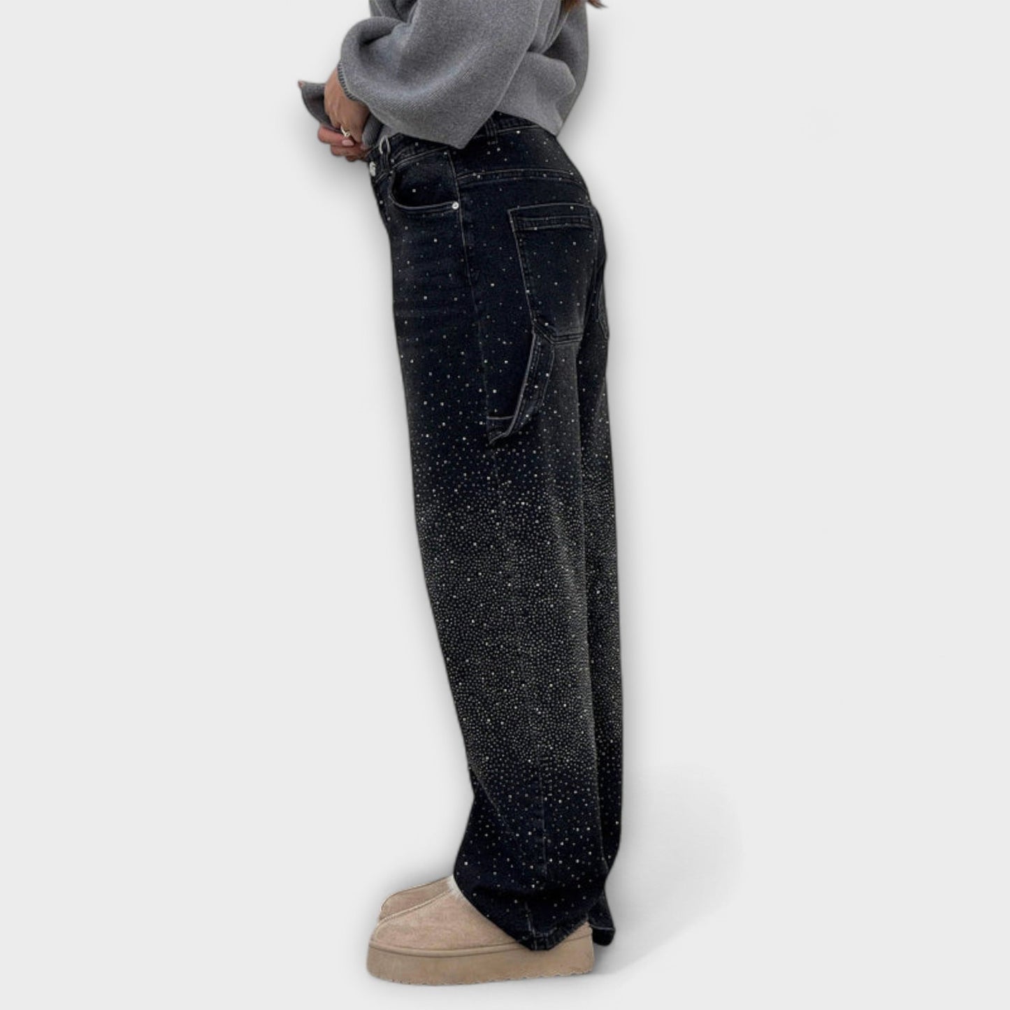 Vera | Fable - Shine Denim Jeans im Balloon Carpenter Stil
