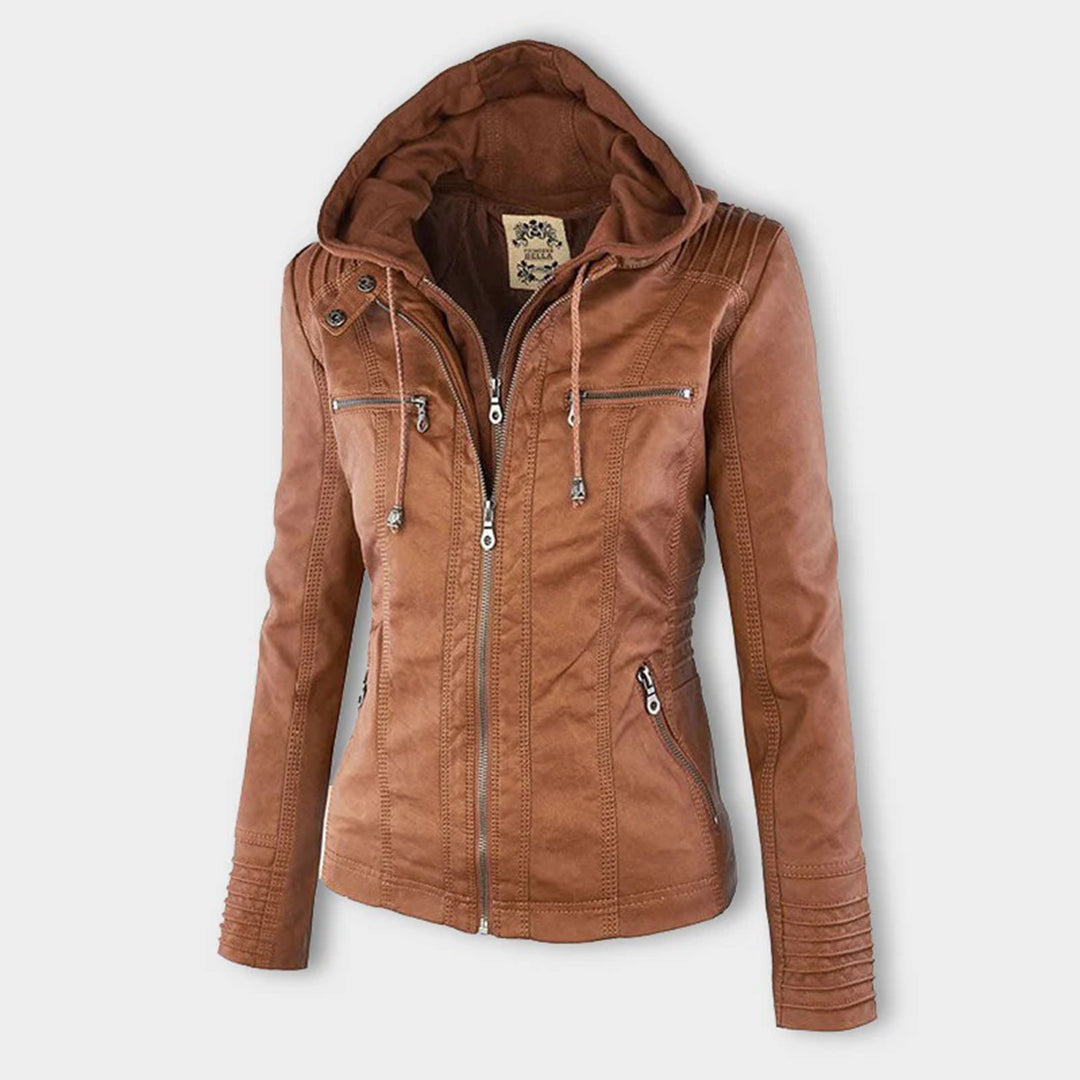 Vera | Wätterfescht Damenjacke mit Kapuze