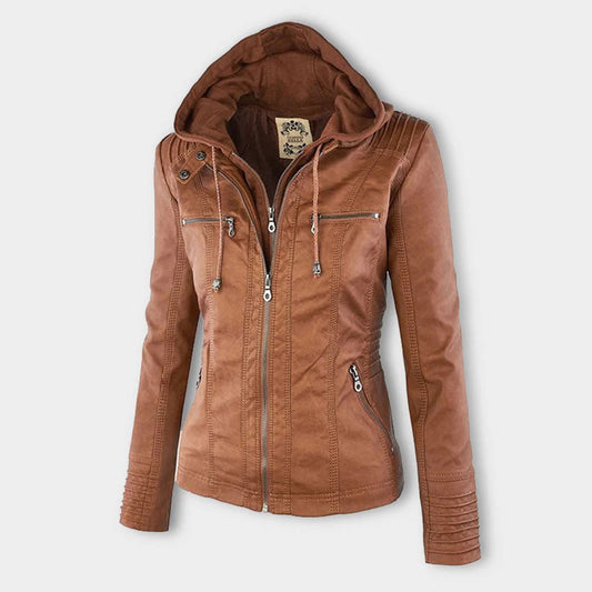 Vera | Wätterfescht Damenjacke mit Kapuze