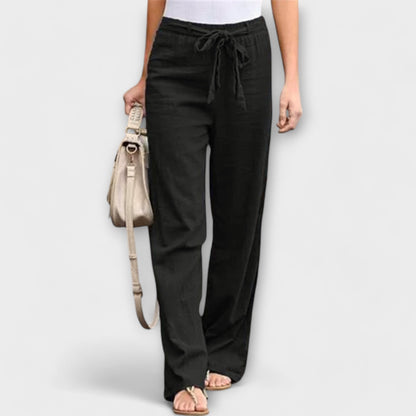 Vera | Aurora - Leichte Leinenhose