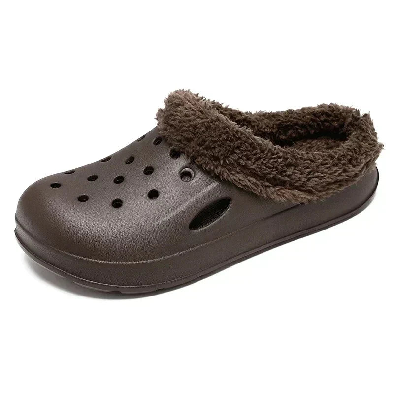 Flipflops mit warmem Wollfutter für Damen und Herren