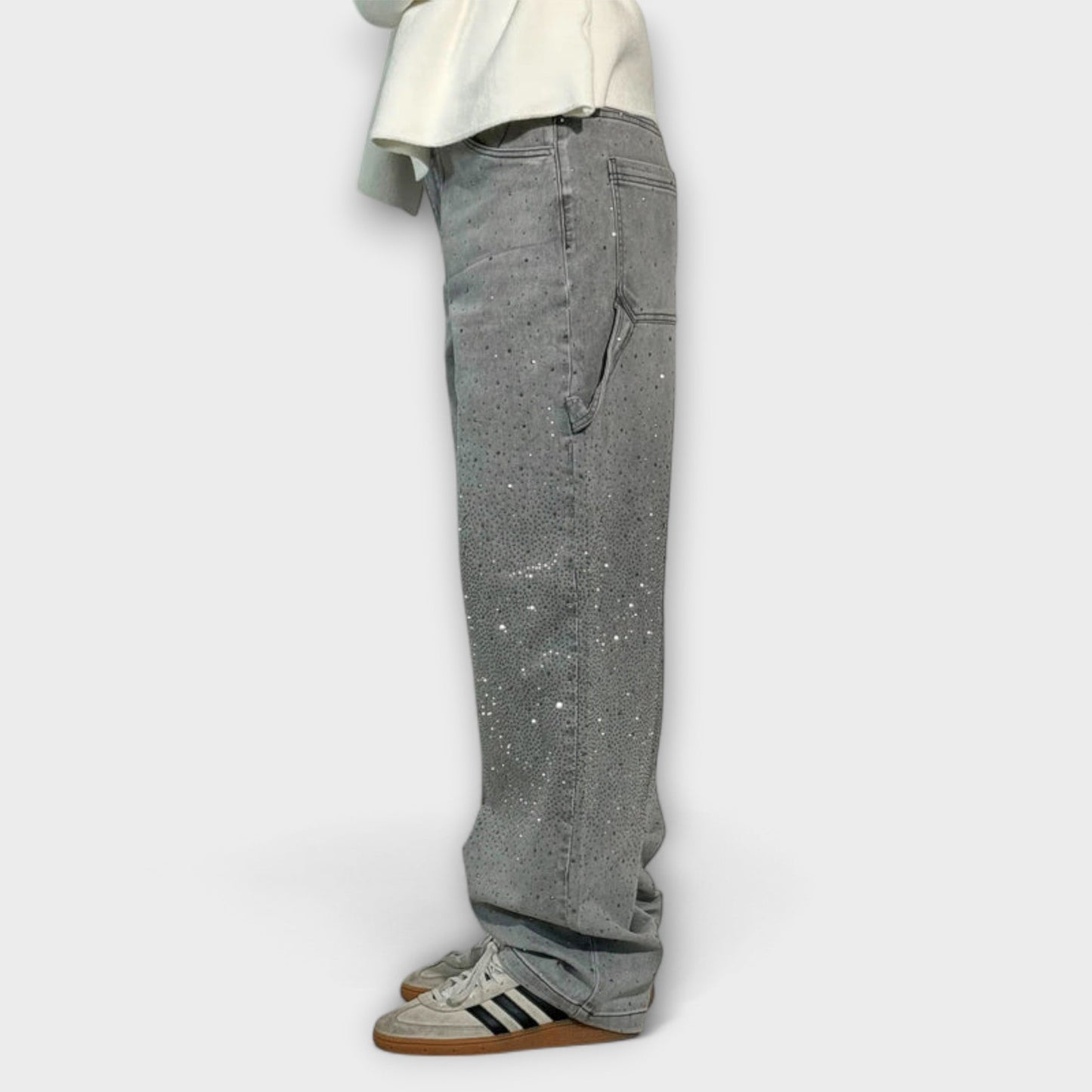 Vera | Fable - Shine Denim Jeans im Balloon Carpenter Stil