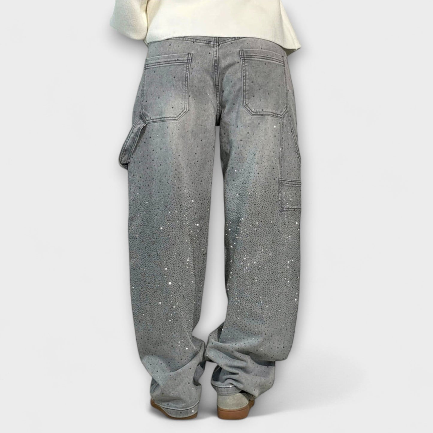 Vera | Fable - Shine Denim Jeans im Balloon Carpenter Stil