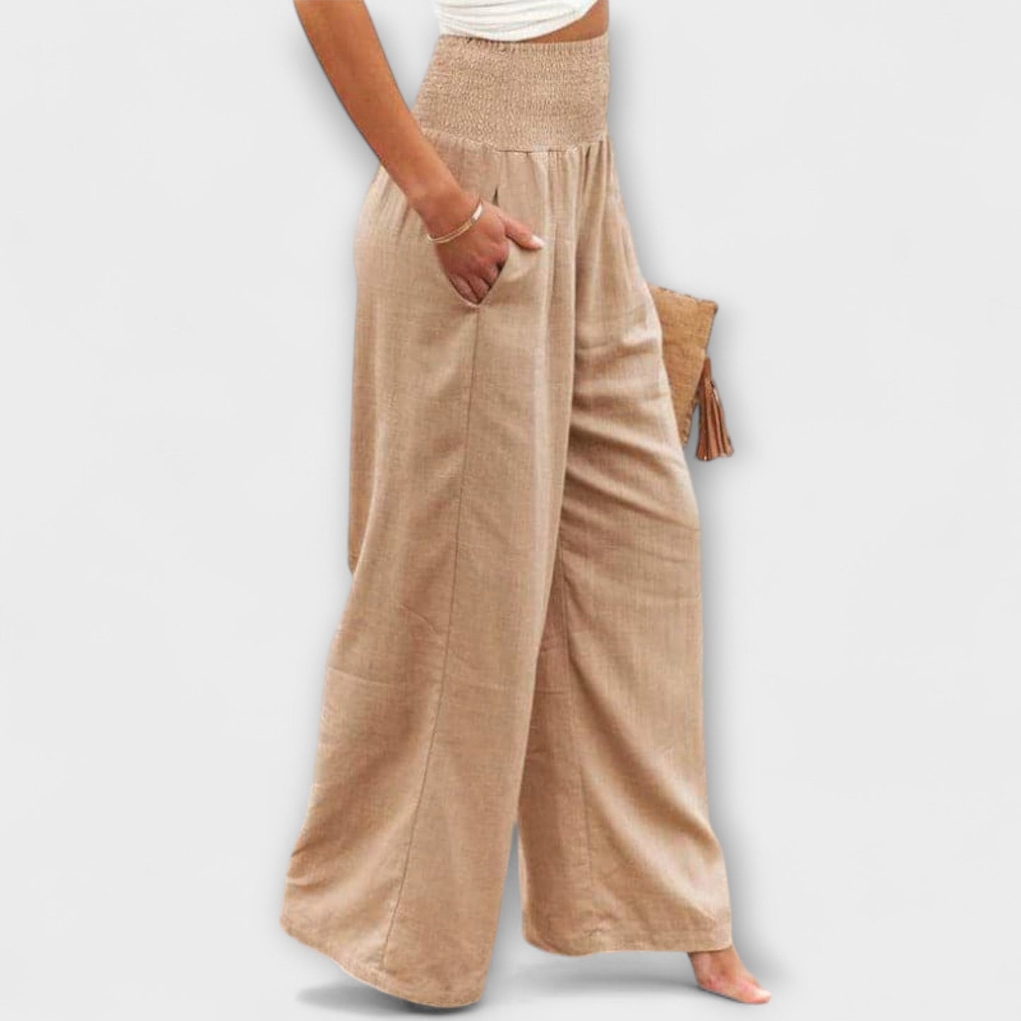 Vera | Thearya - Auroraässige weite Leinenhose