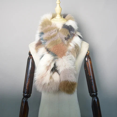 Schal aus edlem Fuchsfell für Damen – stilvoll und warm im Winter