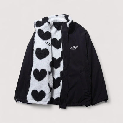 Vera | Katrina - Wendbare Herzjacke