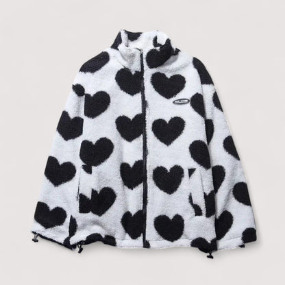 Vera | Katrina - Wendbare Herzjacke