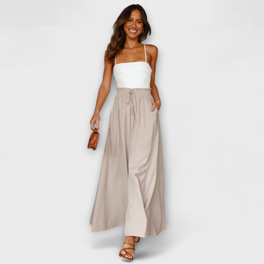 Vera | Oralith - Bequeme Bundfaltenhose