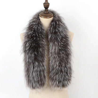 Schal aus edlem Fuchsfell für Damen – stilvoll und warm im Winter