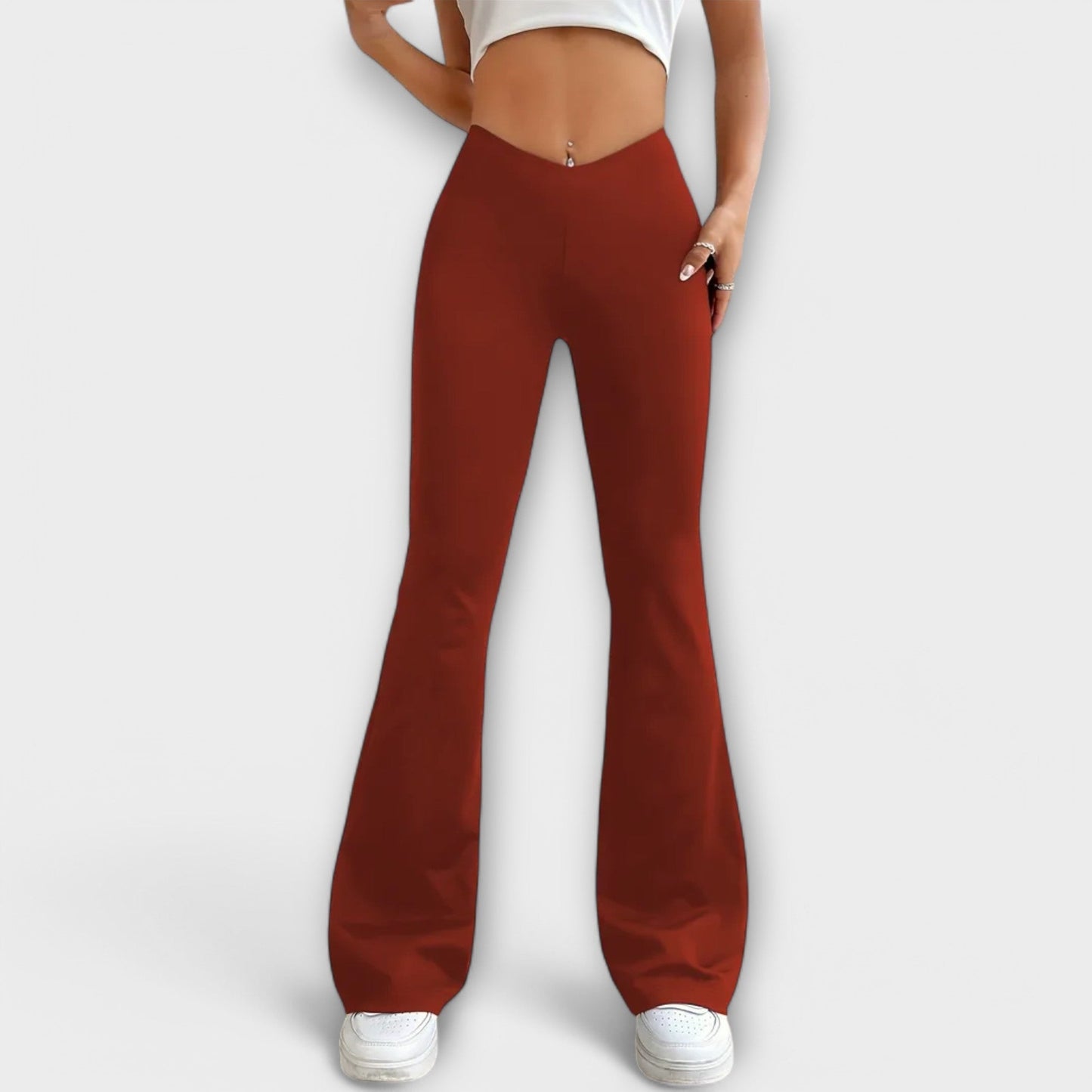 Vera | Serena - Lockere Hose mit ausgestelltem Bein