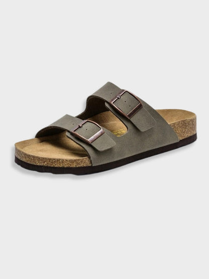 Sandalen aus Wildleder im Old-Money-Stil für Unisex