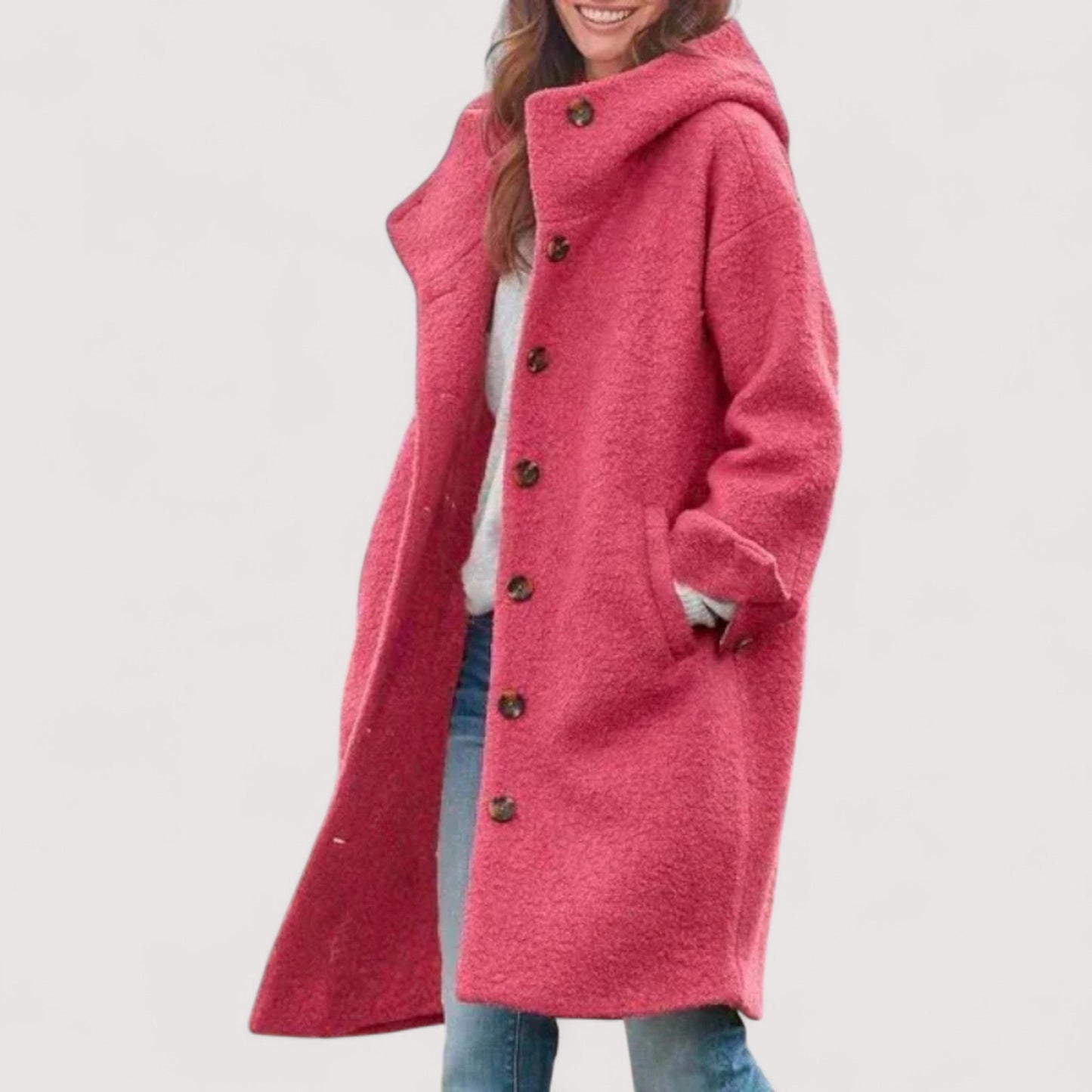 Vera | Lorena - Stilvolle lange Winterjacke