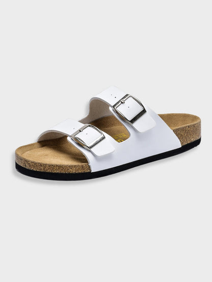 Sandalen aus Wildleder im Old-Money-Stil für Unisex